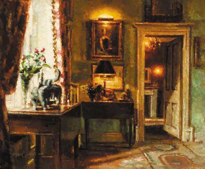 TUKE COTTAGE INTERIOR, 2002 by Mark O'Neill sold for �16,200 at Whyte's Auctions