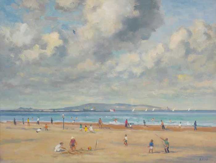 THE STRAND, SANDYMOUNT by David Hone PPRHA (b.1928) at Whyte's Auctions