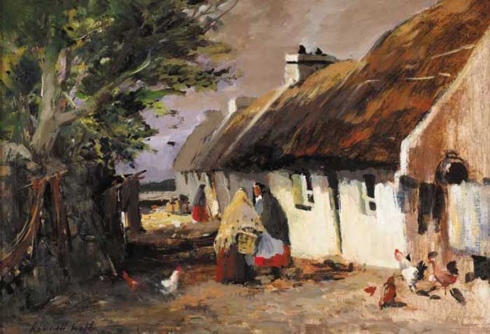 CLADDAGH by Kenneth Webb sold for �11,000 at Whyte's Auctions