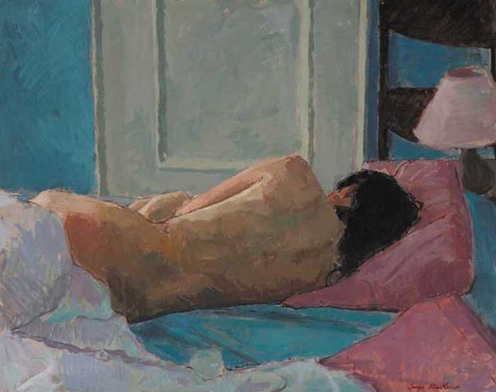 THE BLUE ROOM by James MacKeown (b.1961) (b.1961) at Whyte's Auctions