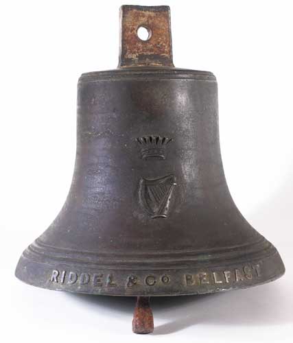 Belfast Militia Bell, made for a military barracks. at Whyte's Auctions