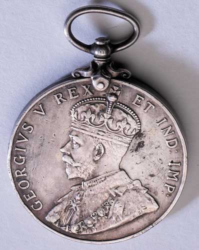 Medal awarded to police and military guards and others involved in the visit by King George V. at Whyte's Auctions