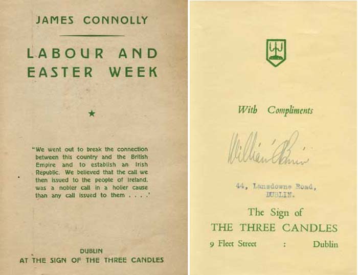 The first collected edition of his works, edited by Desmond Ryan 1948-1951. by James Connolly  at Whyte's Auctions