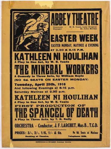 Easter Monday - Kathleen ni Houlihan a one act play by W. B. Yeats and The Mineral Workers at Whyte's Auctions