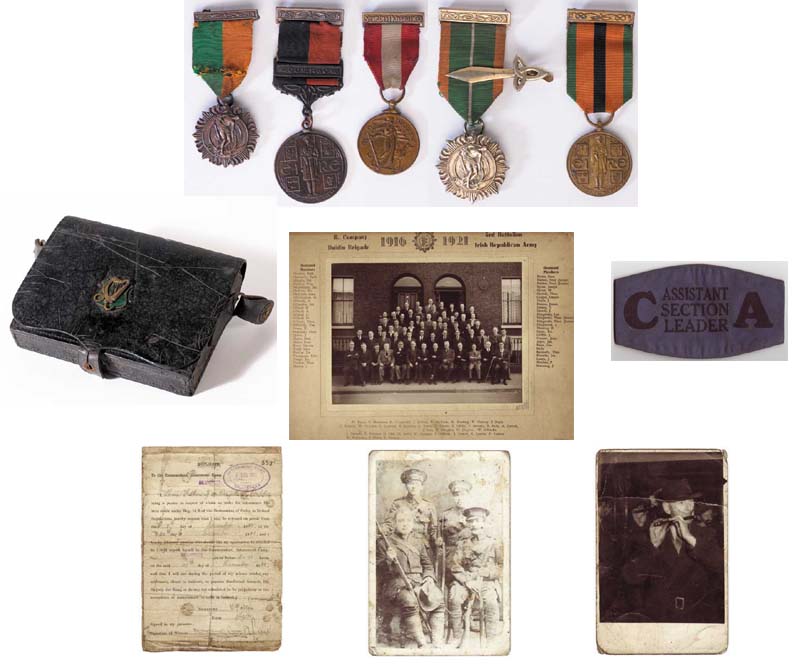 and ephemera including a 1916 Rising Service Medal by Thomas Fullam (1894 - ) at Whyte's Auctions
