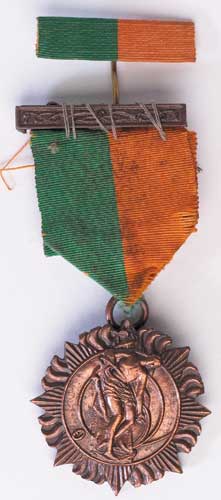 1916 Rising Service Medal, with additional flash on stick pin. at Whyte's Auctions
