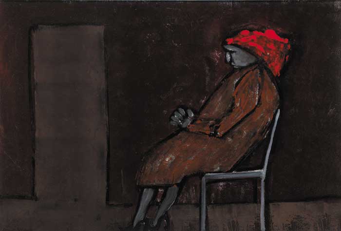 WOMAN WITH RED HAIR I by Anne Yeats (1919-2001) at Whyte's Auctions