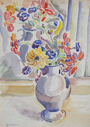 MIXED FLOWERS by Father Jack P. Hanlon sold for 2,500 at Whyte's Auctions