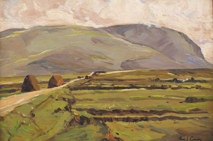 DONEGAL LANDSCAPE, circa 1939 by Theodore James Gracey RUA (1895-1959) at Whyte's Auctions