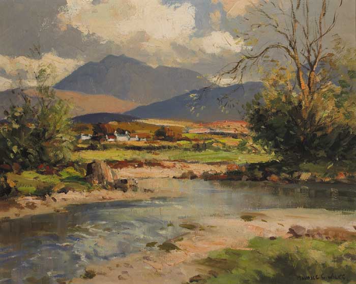 IN THE MOURNES, COUNTY DOWN by Maurice Canning Wilks sold for 4,000 at Whyte's Auctions
