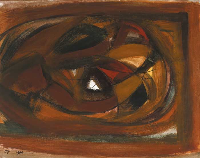 PAINTING, 1966 by Tony O'Malley HRHA (1913-2003) at Whyte's Auctions