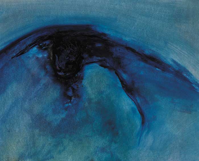 WAVE FORM, 1986 by Gerald Davis sold for �1,800 at Whyte's Auctions