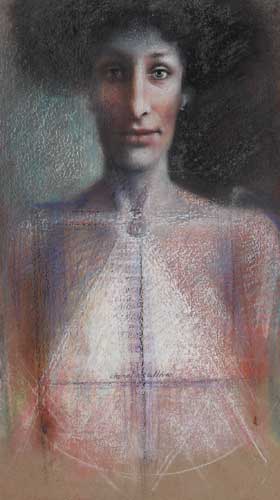 PORTRAIT OF JOAN DAVIS by Donal O'Sullivan sold for �370 at Whyte's Auctions