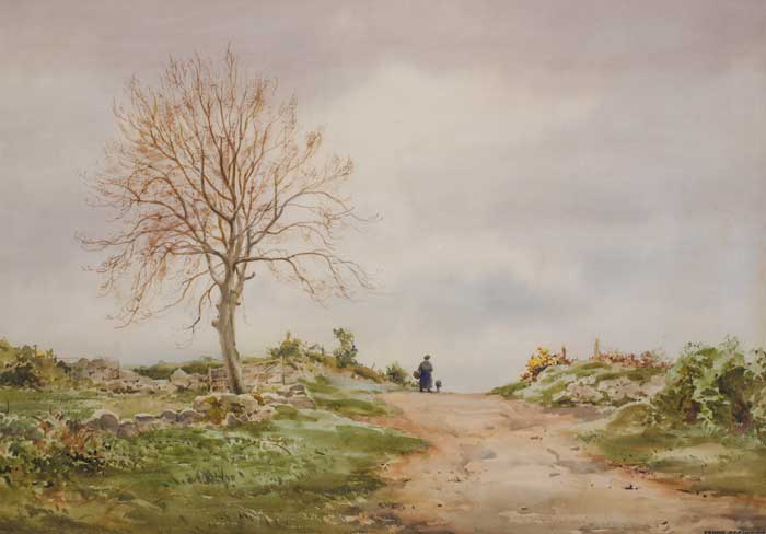 THE CREST OF THE HILL by Frank Egginton sold for �4,800 at Whyte's Auctions