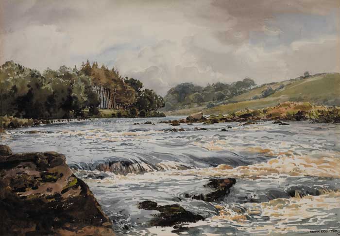 SALMON RIVER, 1944 by Frank Egginton RCA (1908-1990) RCA (1908-1990) at Whyte's Auctions