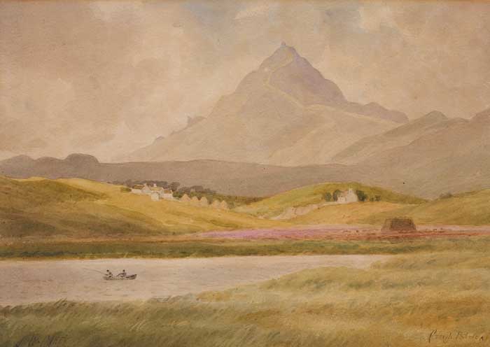 CROAGH PATRICK, COUNTY MAYO by Joseph William Carey RUA (1859-1937) RUA (1859-1937) at Whyte's Auctions
