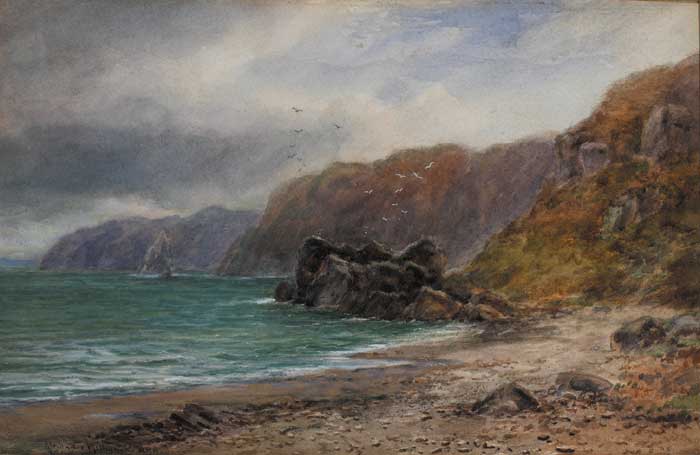 CANDLESTICK BAY, HOWTH by Alexander Williams RHA (1846-1930) at Whyte's Auctions