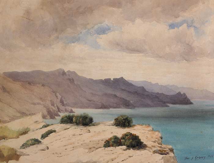 COASTAL LANDSCAPE, 1922 by Theodore James Gracey RUA (1895-1959) at Whyte's Auctions