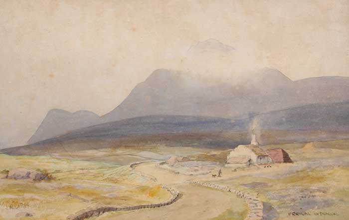 ERRIGAL, COUNTY DONEGAL, 1931 by Joseph William Carey RUA (1859-1937) RUA (1859-1937) at Whyte's Auctions