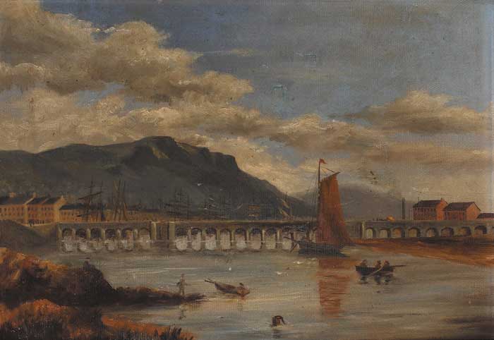 THE OLD LONG BRIDGE OF BELFAST at Whyte's Auctions