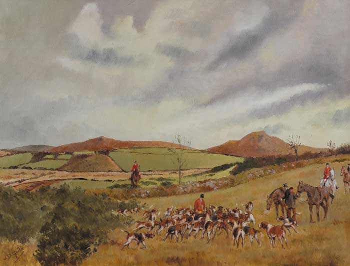 THE WATERFORD HOUNDS by Captain J. D. Guille sold for �1,800 at Whyte's Auctions