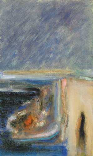 FIGURE IN A LANDSCAPE, 2003 by Noel Sheridan (b.1936) at Whyte's Auctions