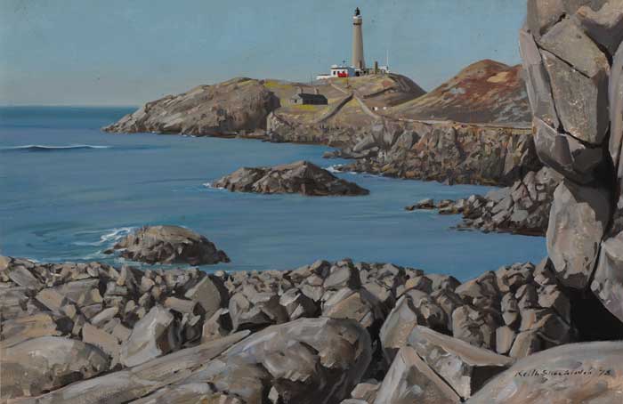 ARDNAMURCHAN POINT, 1978 by Keith Shackleton sold for �800 at Whyte's Auctions