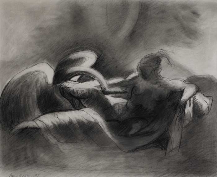 AFTER 'LEDA AND THE SWAN' BY GERICAULT, 1992 by Anne Madden (b.1932) at Whyte's Auctions