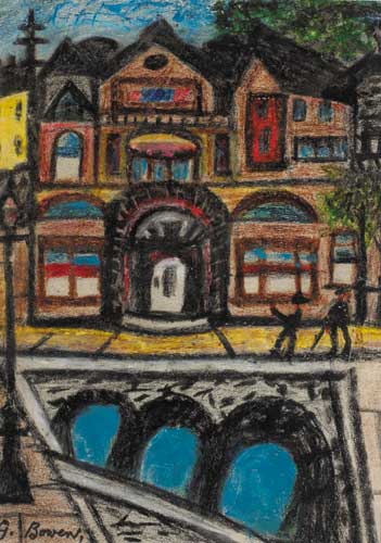 TOWN HALL, NEWRY by Gretta Bowen sold for �1,300 at Whyte's Auctions