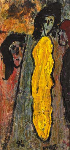THREE WOMEN, 1996 by Matt Lamb sold for �800 at Whyte's Auctions