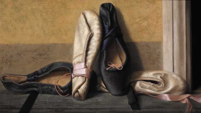 BALLET SHOES by Stuart Morle (b.1960) (b.1960) at Whyte's Auctions