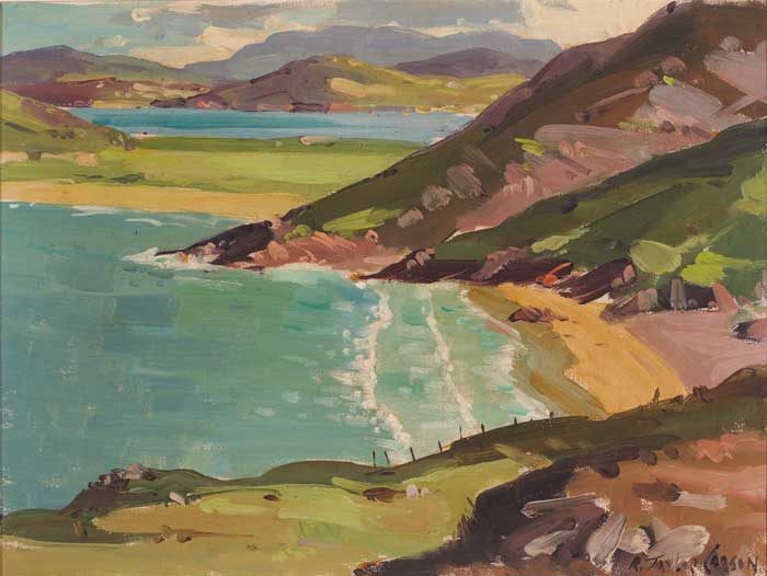 TRA-NA-ROSSAN, COUNTY DONEGAL by Robert Taylor Carson HRUA (1919-2008) at Whyte's Auctions