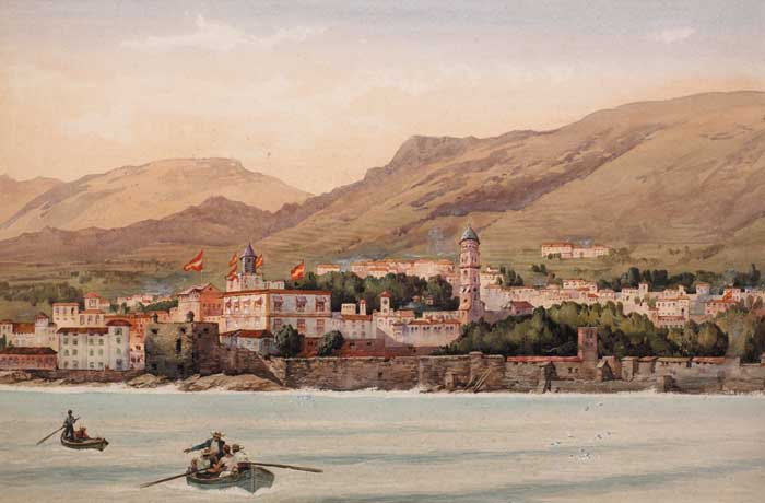 SANTA CRUZ, TENERIFE, 1901 by William Docherty Weir sold for 600 at Whyte's Auctions