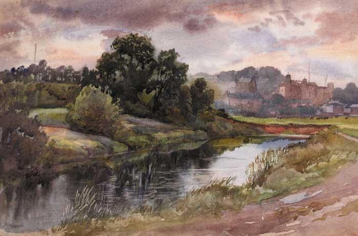 RIVER REFLECTIONS by William Docherty Weir (1863-1903) at Whyte's Auctions