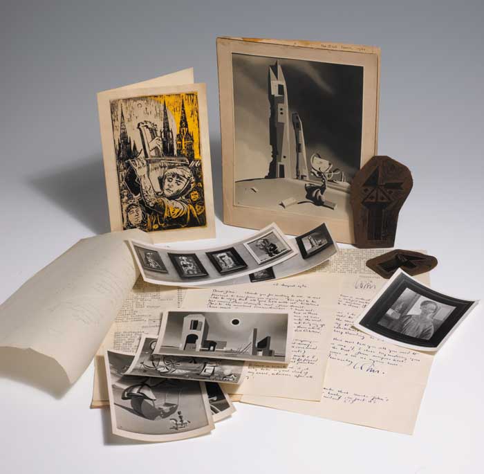 Archive of letters, photographs and ephemera from the collection of John Hewitt by Colin Middleton MBE RHA (1910-1983) at Whyte's Auctions