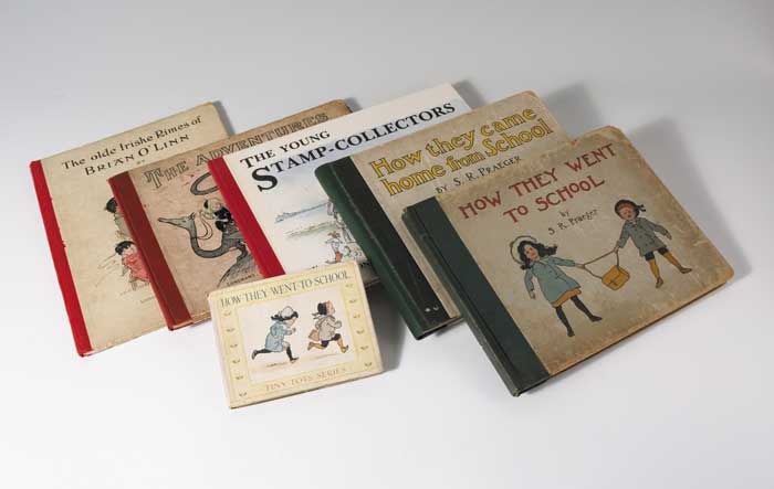 Six illustrated children's books including How They Went to School by Sophia Rosamond Praeger HRHA RUA (1867-1954) at Whyte's Auctions