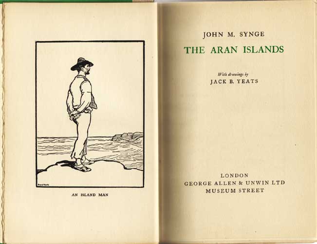 John M. Synge, The Aran Islands, illustrated by Jack Yeats by John Butler Yeats RHA (1839-1922) at Whyte's Auctions