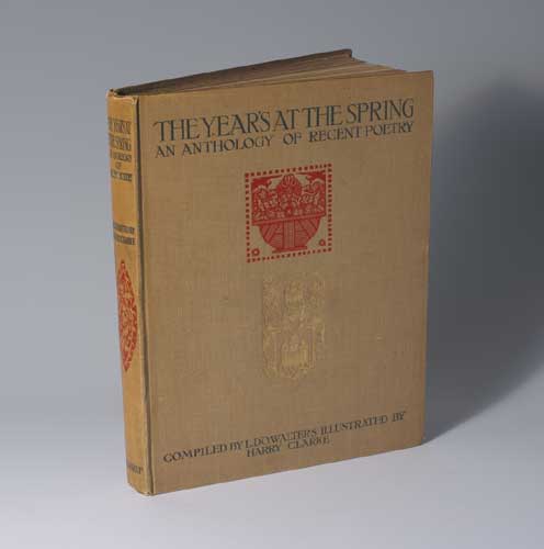 The Year's at the Spring: An Anthology of Recent Poetry, illustrated by Harry Clarke by Harry Clarke RHA (1889-1931) at Whyte's Auctions