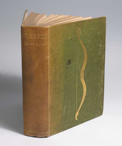 Ulysses - early limited edition in the Eric Gill designed cover by James Joyce (1882-1941) at Whyte's Auctions