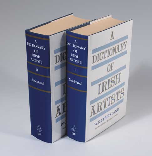 A Dictionary of Irish Artists - two volume set by Walter G. Strickland sold for 380 at Whyte's Auctions