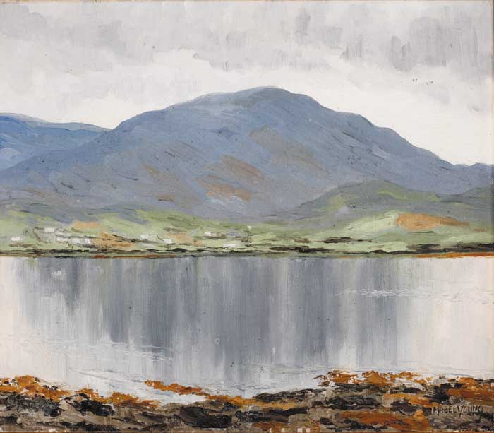 CURRAUN MOUNTAIN FROM ACHILL SOUND by Mabel Young RHA (1889-1974) at Whyte's Auctions