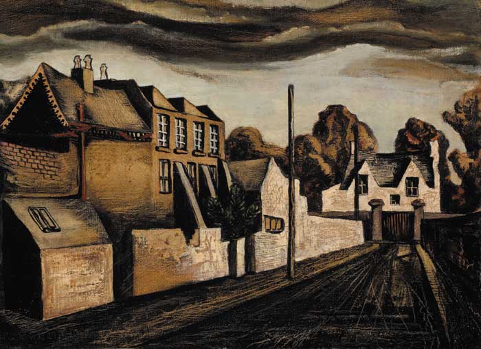RATHFARNHAM BY-ROAD, 1944 by Thurloe Conolly sold for �4,200 at Whyte's Auctions