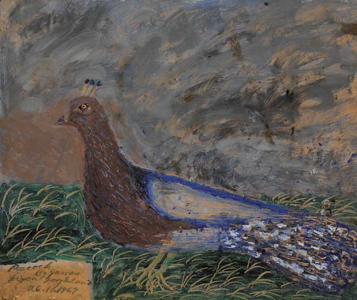 PEACOCK, 1967 by James Dixon (1887-1970) at Whyte's Auctions