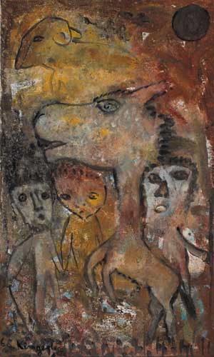 ANIMALS AND FIGURES, 1968 by John Kingerlee (b.1936) at Whyte's Auctions