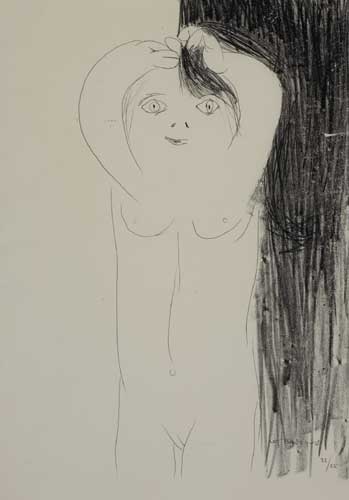 GIRL CHILD, 1954 by Louis le Brocquy HRHA (1916-2012) at Whyte's Auctions