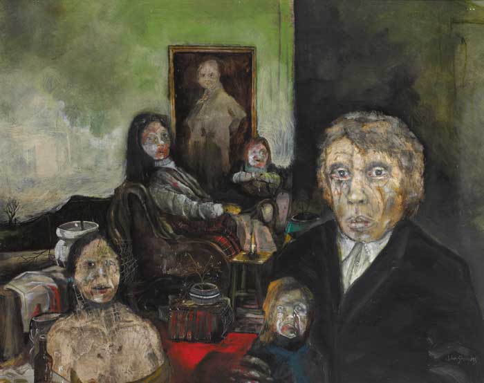 FAMILY by John Shinnors sold for �10,000 at Whyte's Auctions