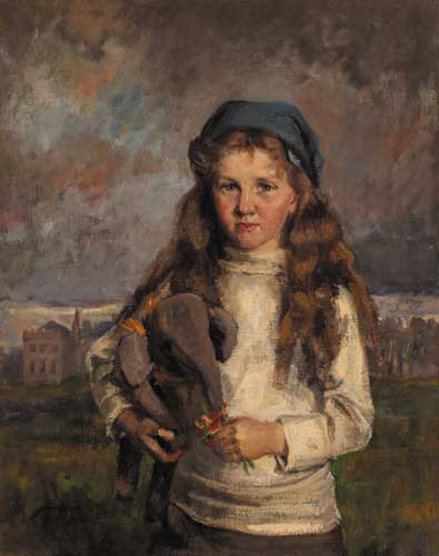 MARGARET, circa 1915 by Sarah Henrietta Purser HRHA (1848-1943) at Whyte's Auctions