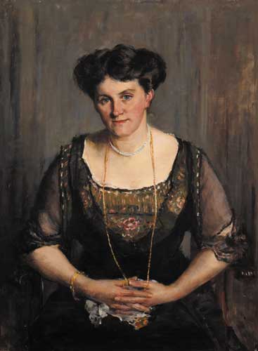 MISS GRIFFITH, circa 1915 by Sarah Henrietta Purser HRHA (1848-1943) at Whyte's Auctions