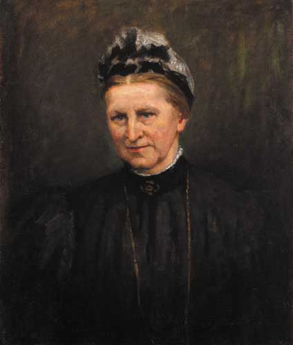 ANNA BENIGNA PURSER, LADY GRIFFITH, circa 1889 by Sarah Henrietta Purser HRHA (1848-1943) at Whyte's Auctions
