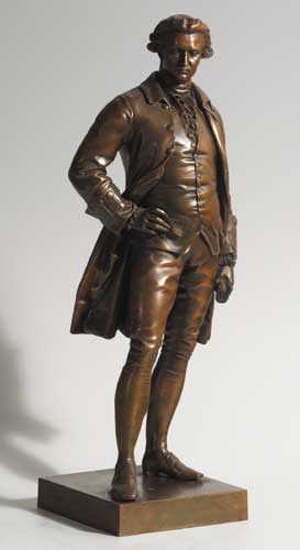 EDMUND BURKE by John Henry Foley sold for �4,800 at Whyte's Auctions